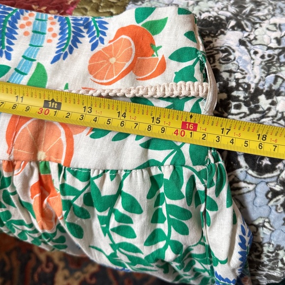Tropical Print Linen Blend Maxi Skirt with Rope Belt - Picture 10 of 15